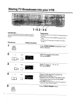 Preview for 8 page of Panasonic NV-HD100EA Operating Instructions Manual