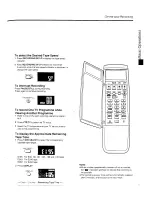 Предварительный просмотр 19 страницы Panasonic NV-HD70EA Operating Instructions Manual