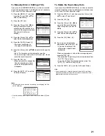 Предварительный просмотр 21 страницы Panasonic NV-HS930 Series Operating Instructions Manual