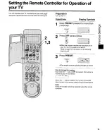 Предварительный просмотр 25 страницы Panasonic NV-HS950AM Operating Instructions Manual