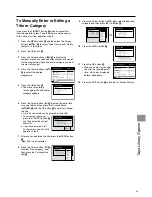 Предварительный просмотр 31 страницы Panasonic NV-HS960 Operating Instructions Manual