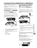 Предварительный просмотр 43 страницы Panasonic NV-HS960EE Operating Instructions Manual