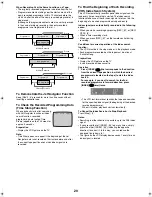 Preview for 20 page of Panasonic NV-HV60 Series Operating Instructions Manual