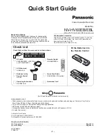 Panasonic NV-HV60EB Quick Start Manual preview