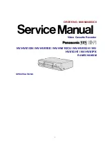 Preview for 1 page of Panasonic NV-HV61EE Service Manual