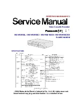 Panasonic NV-HV61GC Service Manual preview