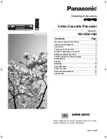 Preview for 1 page of Panasonic NV-HV61GH Operating Instructions Manual