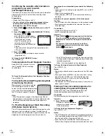 Preview for 16 page of Panasonic NV-HV62PX Operating Instructions Manual