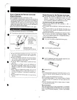 Предварительный просмотр 7 страницы Panasonic NV-J35 Series Operating Instructions Manual