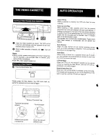 Предварительный просмотр 14 страницы Panasonic NV-J35 Series Operating Instructions Manual