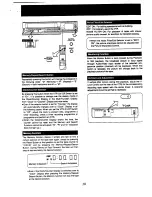 Preview for 19 page of Panasonic NV-L20 Series Operating Instructions Manual