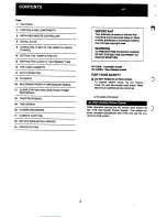 Preview for 2 page of Panasonic NV-L20A Operating Instruction