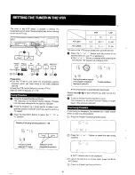 Предварительный просмотр 10 страницы Panasonic NV-L25 Series Operating Instructions Manual