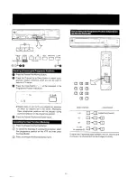 Предварительный просмотр 11 страницы Panasonic NV-L25 Series Operating Instructions Manual