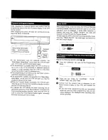 Предварительный просмотр 27 страницы Panasonic NV-L25 Series Operating Instructions Manual