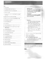 Предварительный просмотр 2 страницы Panasonic NV-L25EG Operating Instructions Manual