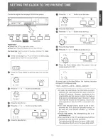 Предварительный просмотр 13 страницы Panasonic NV-L25EG Operating Instructions Manual