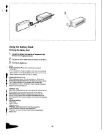 Предварительный просмотр 10 страницы Panasonic NV-M50A Operating Instructions Manual