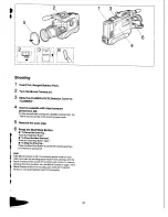 Предварительный просмотр 22 страницы Panasonic NV-M50A Operating Instructions Manual