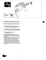 Предварительный просмотр 29 страницы Panasonic NV-M50A Operating Instructions Manual