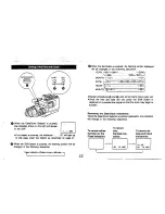 Предварительный просмотр 22 страницы Panasonic NV-M7EA Operating Instructions Manual