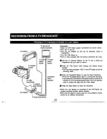 Предварительный просмотр 28 страницы Panasonic NV-M7EA Operating Instructions Manual