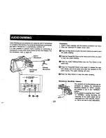 Предварительный просмотр 29 страницы Panasonic NV-M7EA Operating Instructions Manual