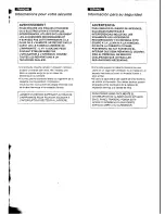 Preview for 3 page of Panasonic NV-MP20E Operating Instructions Manual