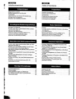 Preview for 4 page of Panasonic NV-MP20E Operating Instructions Manual