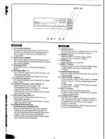 Предварительный просмотр 10 страницы Panasonic NV-MP20E Operating Instructions Manual