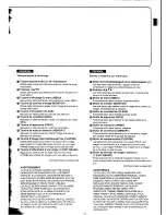 Preview for 15 page of Panasonic NV-MP20E Operating Instructions Manual