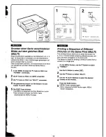 Preview for 46 page of Panasonic NV-MP20E Operating Instructions Manual