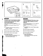 Preview for 50 page of Panasonic NV-MP20E Operating Instructions Manual