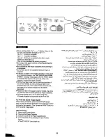 Предварительный просмотр 28 страницы Panasonic NV-MPD1EN Operating Instructions Manual