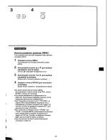 Предварительный просмотр 61 страницы Panasonic NV-MPD1EN Operating Instructions Manual