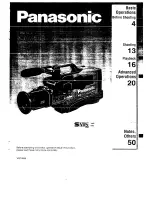 Panasonic NV-MS4B Operating Instructions Manual preview