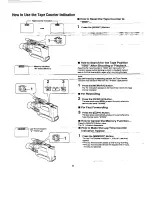 Preview for 22 page of Panasonic NV-MS4B Operating Instructions Manual