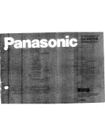 Preview for 1 page of Panasonic NV-MS70B Operating Instructions Manual