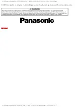 Предварительный просмотр 8 страницы Panasonic NV-MV20EB Service Manual