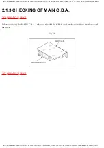 Предварительный просмотр 21 страницы Panasonic NV-MV20EB Service Manual