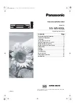 Panasonic NV-MV40GL Operating Instructions Manual preview