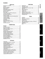 Preview for 3 page of Panasonic NV MX 2 B Operating Instructions Manual