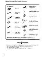 Предварительный просмотр 4 страницы Panasonic NV MX 5 B Operating Instructions Manual