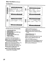 Предварительный просмотр 20 страницы Panasonic NV MX 5 B Operating Instructions Manual