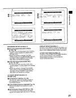 Предварительный просмотр 21 страницы Panasonic NV MX 5 B Operating Instructions Manual