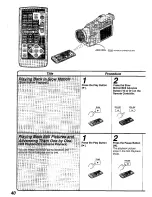 Предварительный просмотр 40 страницы Panasonic NV MX 5 B Operating Instructions Manual