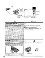 Предварительный просмотр 42 страницы Panasonic NV MX 5 B Operating Instructions Manual