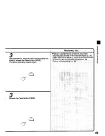 Предварительный просмотр 49 страницы Panasonic NV MX 5 B Operating Instructions Manual