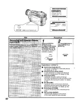 Предварительный просмотр 52 страницы Panasonic NV MX 5 B Operating Instructions Manual