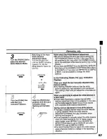 Предварительный просмотр 63 страницы Panasonic NV MX 5 B Operating Instructions Manual